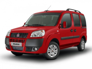 Коврик в багажник Fiat Doblo l 5 мест 2005-2015