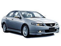 Коврики в салон (2 ряда) Honda Accord VII (правый руль) 2003-2008