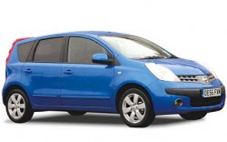 Коврики в салон (2 ряда) Nissan Note I (правый руль) 2005-2014