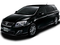 Коврики в салон (2 ряда) Toyota Corolla Fielder правый руль NZE 141 (2WD) 2006-2013