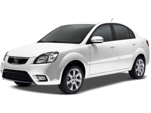 Коврики в салон (2 ряда) Kia Rio II 2005-2011 (седан)