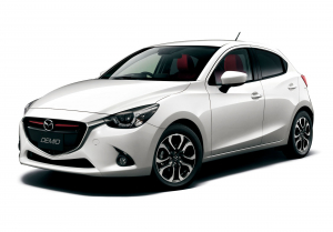 Коврики в салон (2 ряда) Mazda Demio (DJ правый руль) 2014-2019