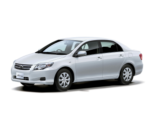 Коврики в салон (2 ряда) Toyota Corolla Axio I 2WD 2006-2012 (правый руль)