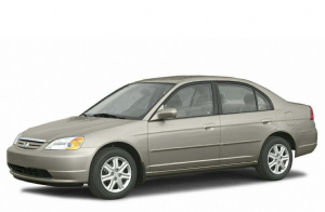Коврики в салон (2 ряда) Honda Civic VII (седан) 2001-2006