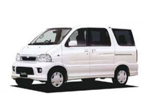 Коврики в салон (2 ряда) Toyota Sparky 2000-2003 (правый руль)