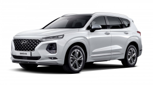 Коврик в багажник Hyundai Santa Fe IV 2018-2020 (7 мест)