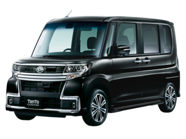 Коврики из экокожи 3D  Daihatsu Tanto III 2013-2019 (правый руль)