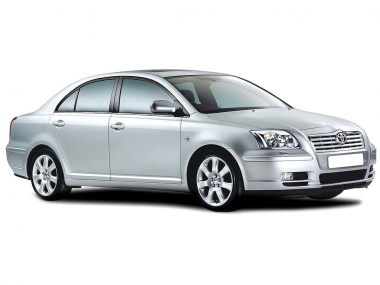 Коврики из экокожи 3D  Toyota Avensis II 2003-2009 (правый руль) седан 